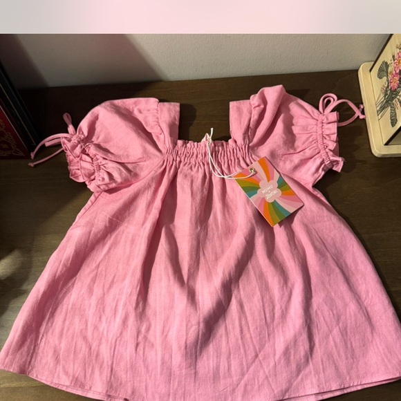 Show Me Your MuMu Pink Kids Dress - Picture 1 of 3